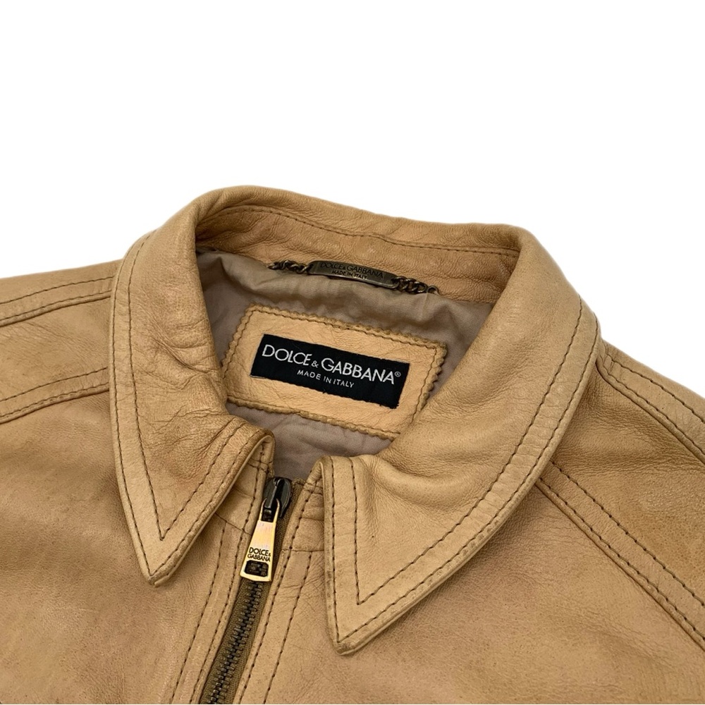 Dolce&Gabbana Leather Jacket - Picture 3 of 8